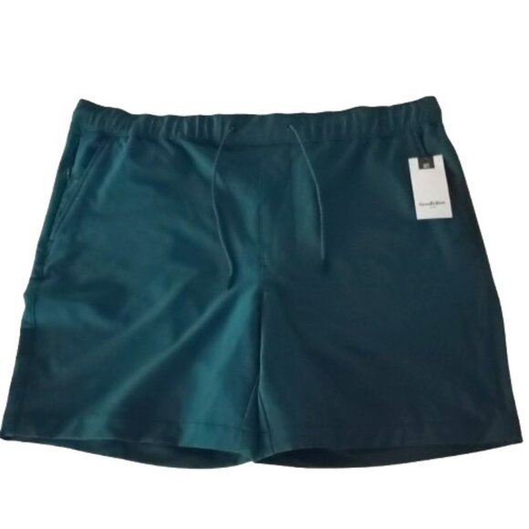 Men's Goodfellow Tech Jogger Shorts Teal Blue Size XXL NWT - Picture 4 of 8